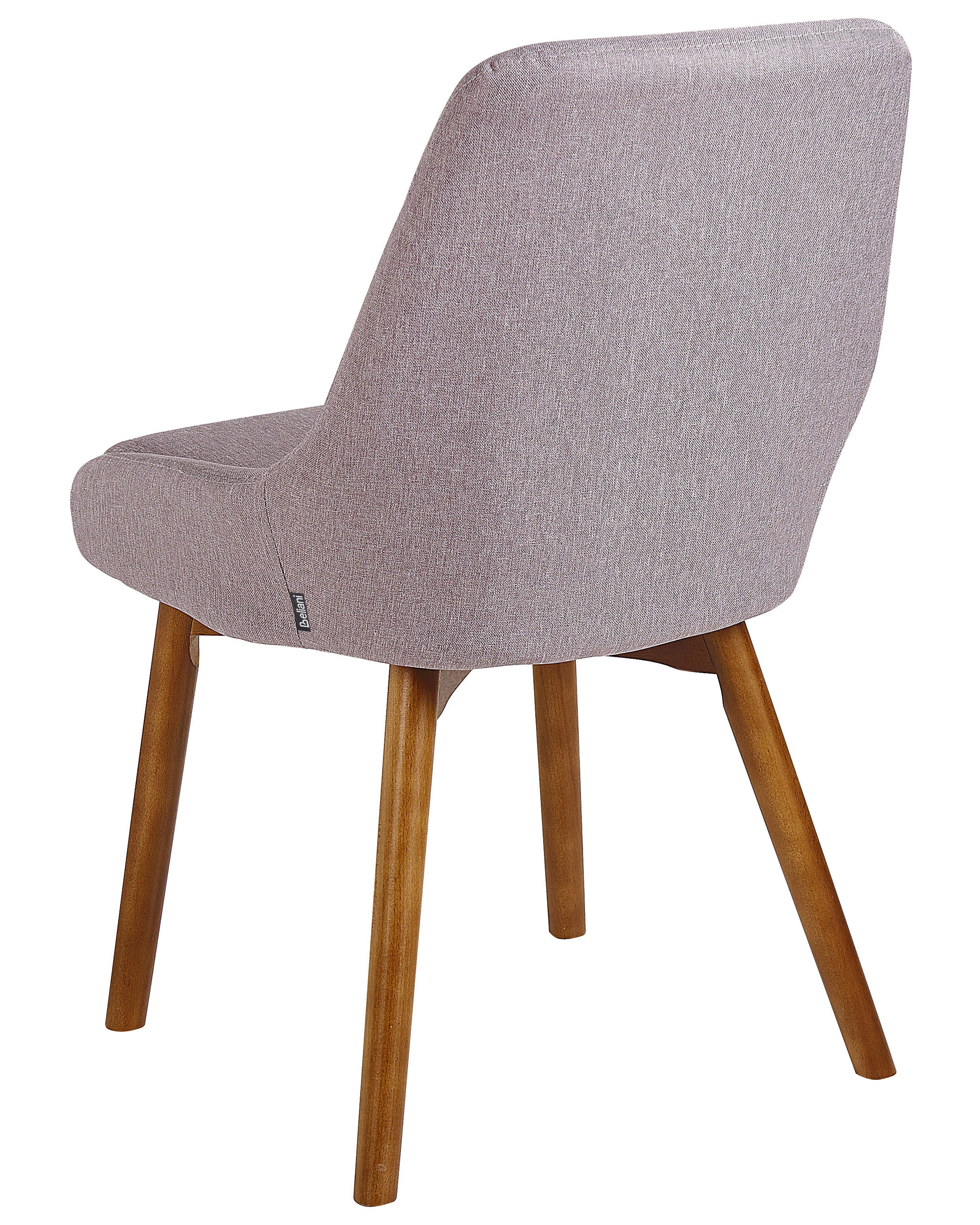 Set van 2 eetkamerstoelen MELFORT Taupe