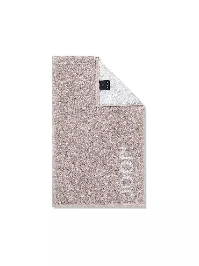 JOOP Gästetuch 30x50cm DIVEDED DOUBLEFACE Natur beige