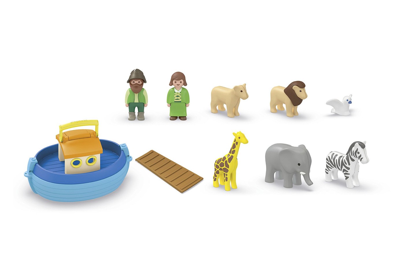 Playmobil - JUNIOR: Noahs Ark til at tage med (71681)