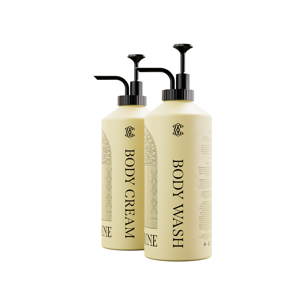 Seymour Body Wash & Body Cream + Pump