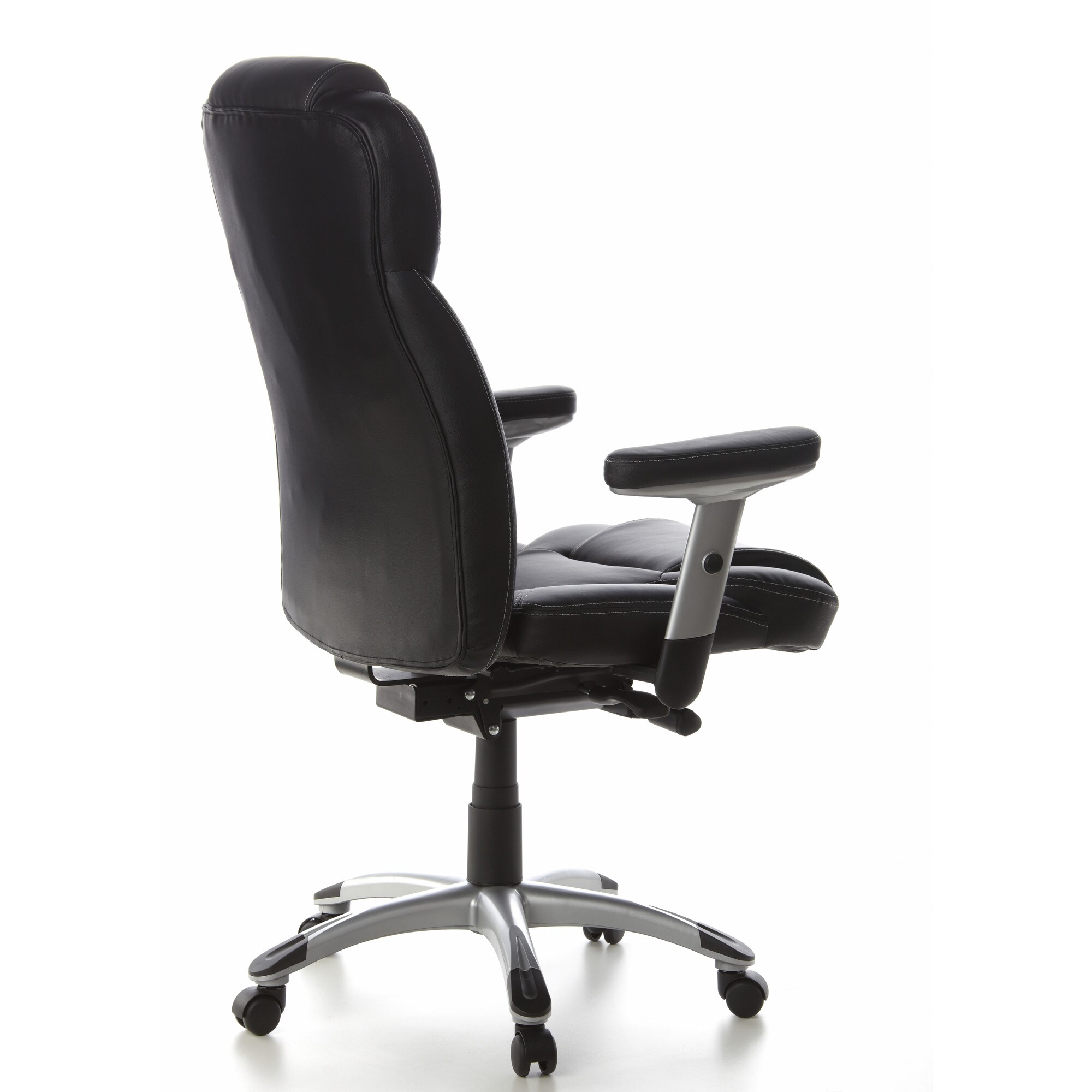 Profi Chefsessel EMBASSY 200 Leder mit Armlehnen (höhenverstellbar) hjh OFFICE