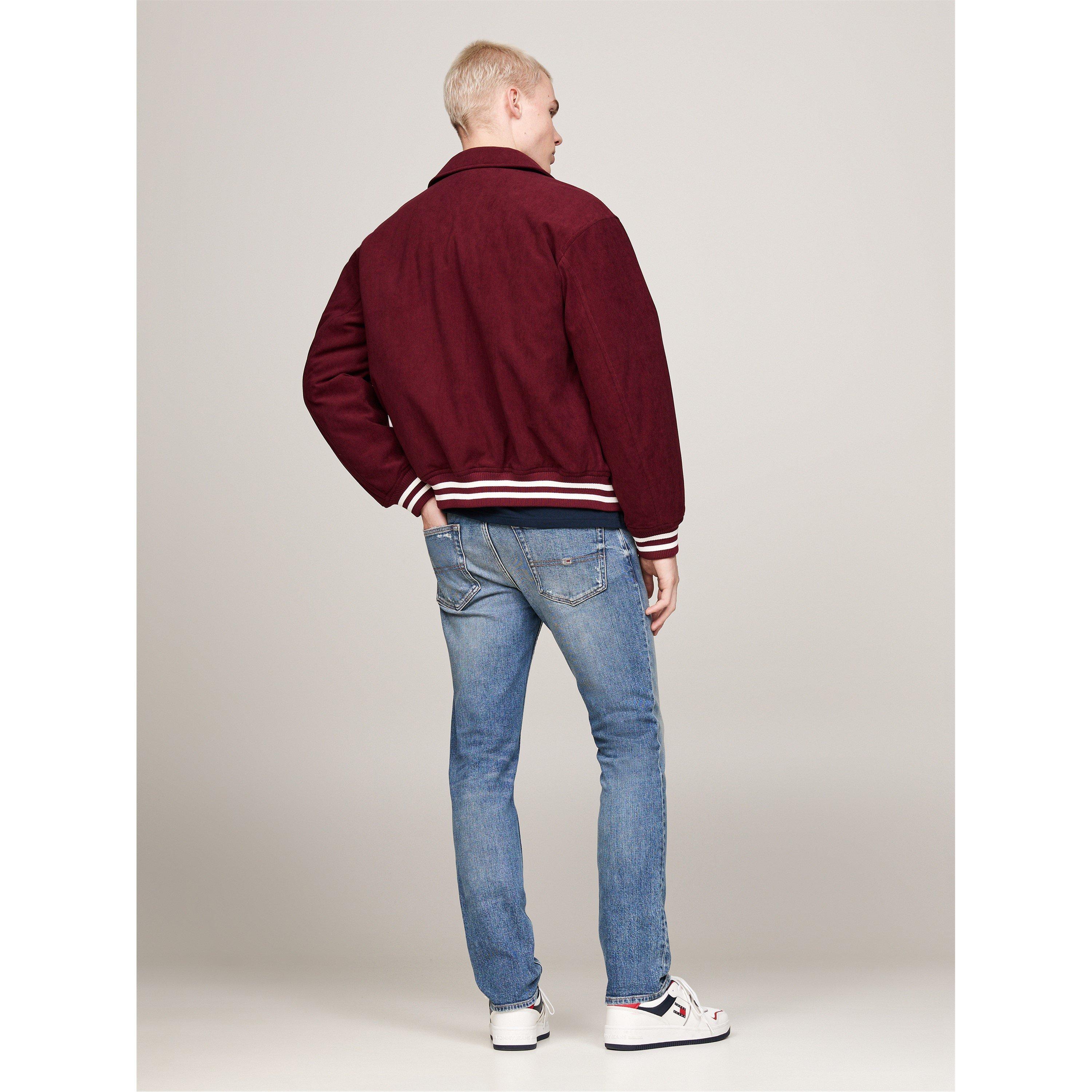 Tommy Jeans Tjm Crest Cord Letterman Jacket