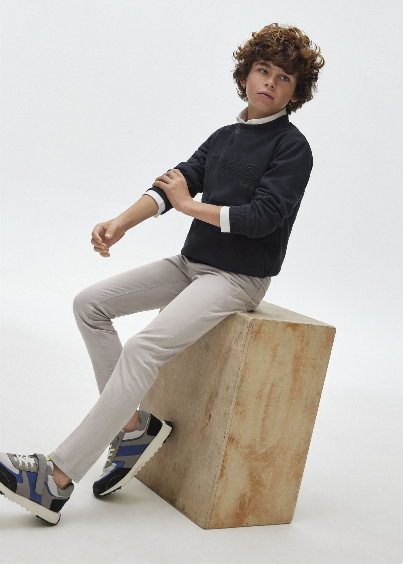 Calças slim fit Better Cotton para meninos