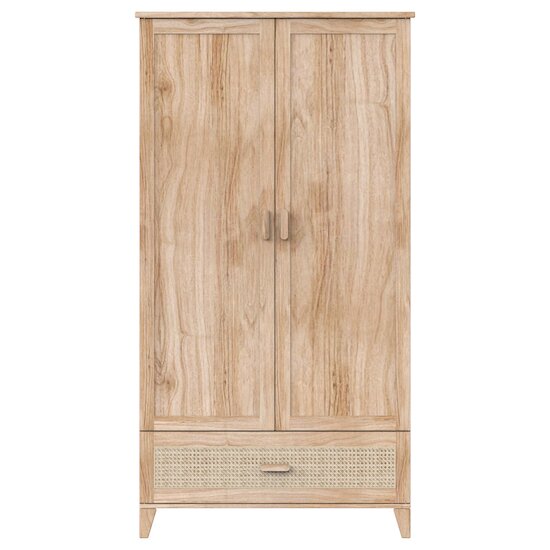 Nami Armoire 2 portes   Naturel        de               Théo
