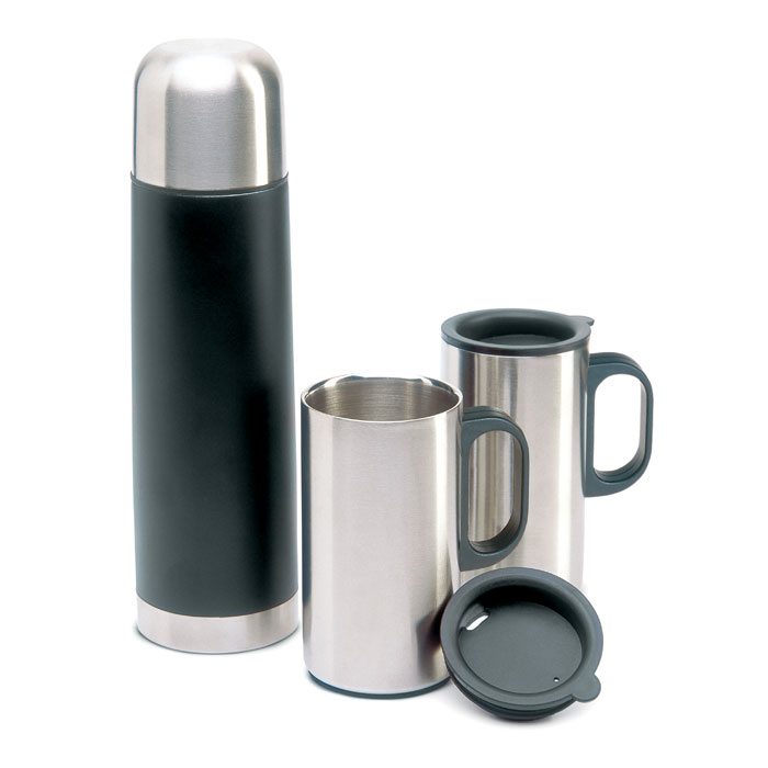 GiftRetail KC2694 - ISOSET Bouteille thermos 2 tasses