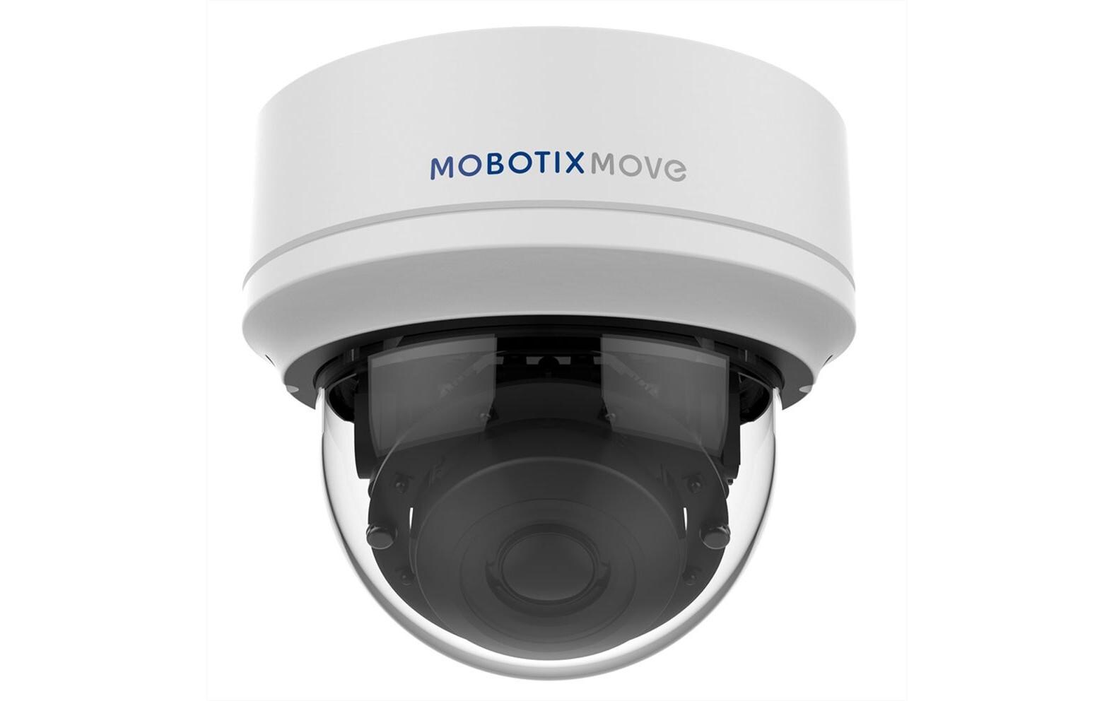 Netzwerkkamera Mx-VD1A-8-IR-VA<br>MOBOTIX MOVE Vandal-Dome 8 MP, 47 - 115°, IR-LED bis 40m, 13W, Video Analytics, EverClear