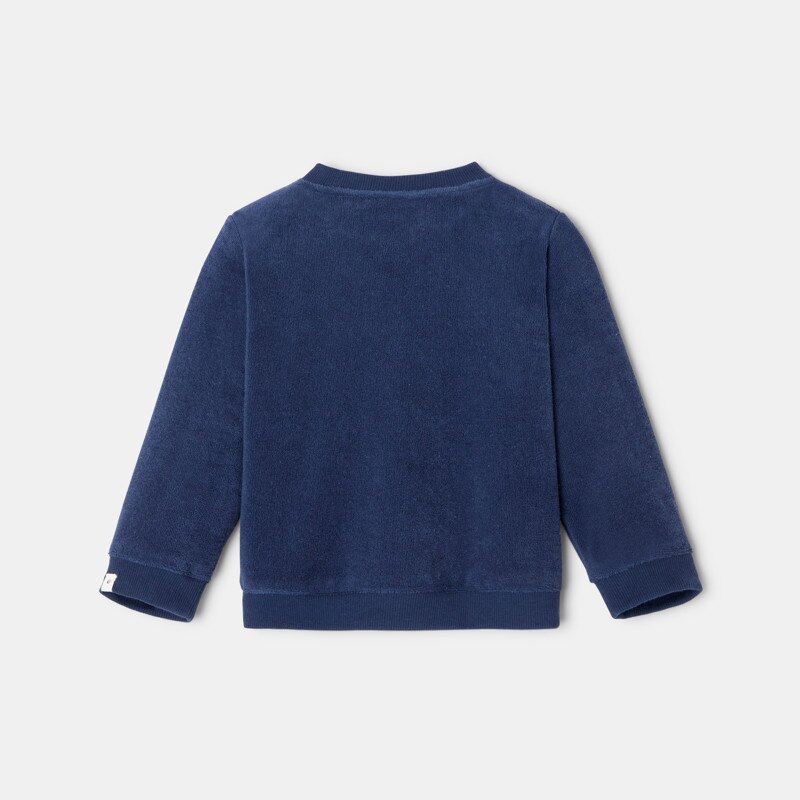 Sweat en coton bleu mixte Absorba Bleu
