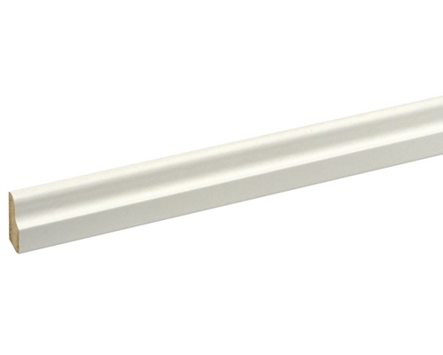 Witte plint 8x23x2400 mm