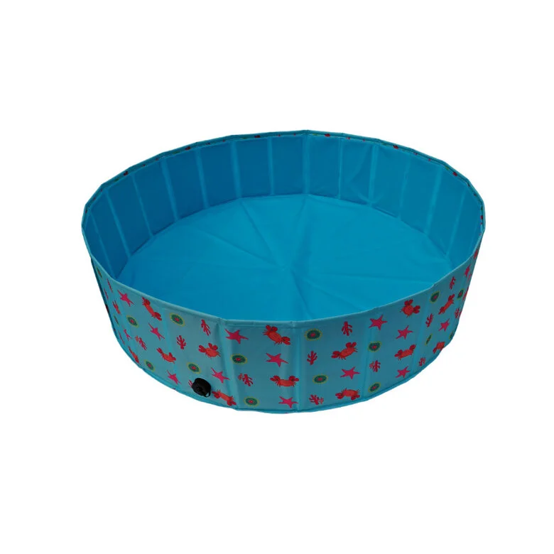 Piscina para cães com vibrações de verão