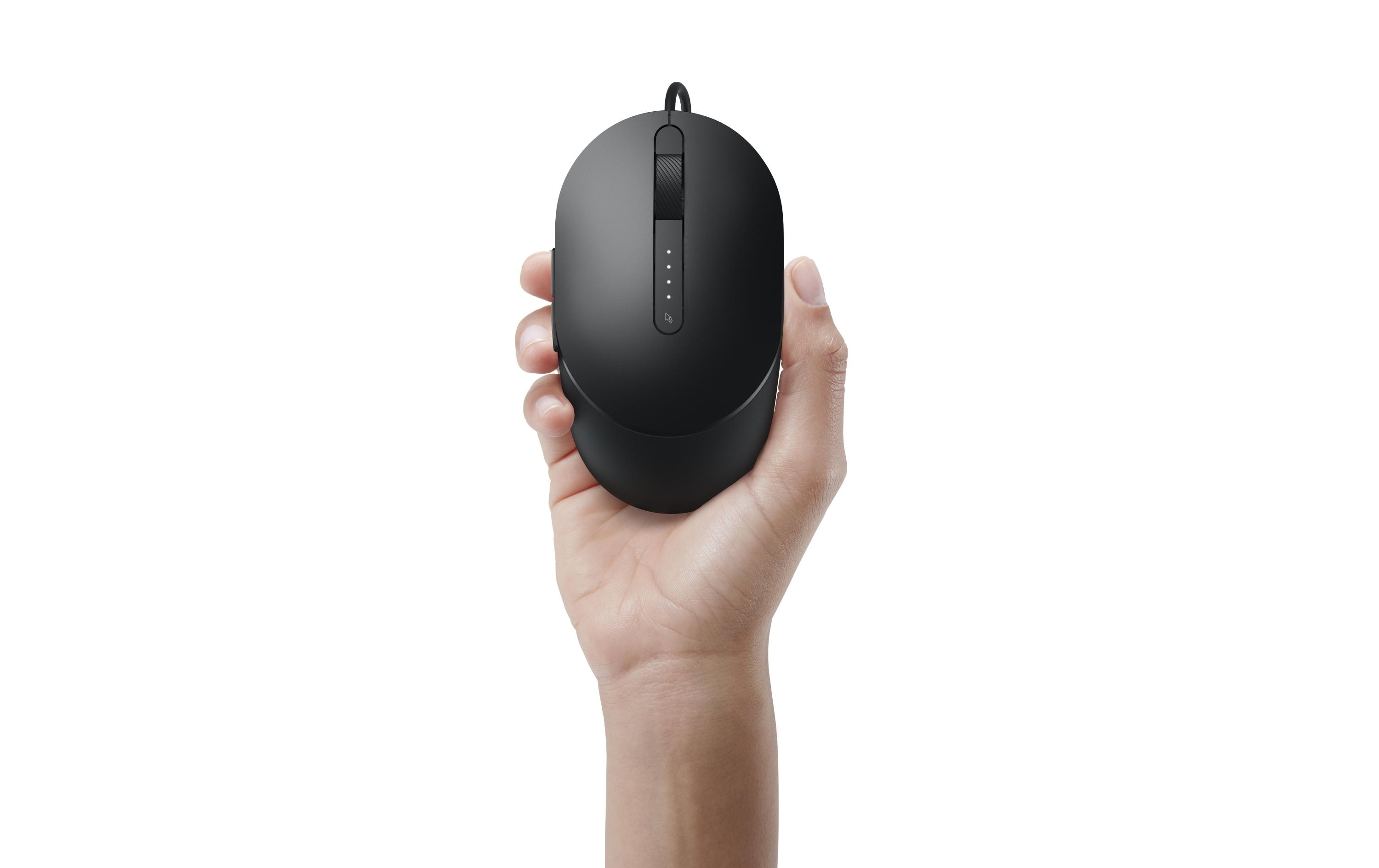 Maus MS3220 Laser Wired BlackVerkabelte USB-Maus mit DPI-Auswahltaste