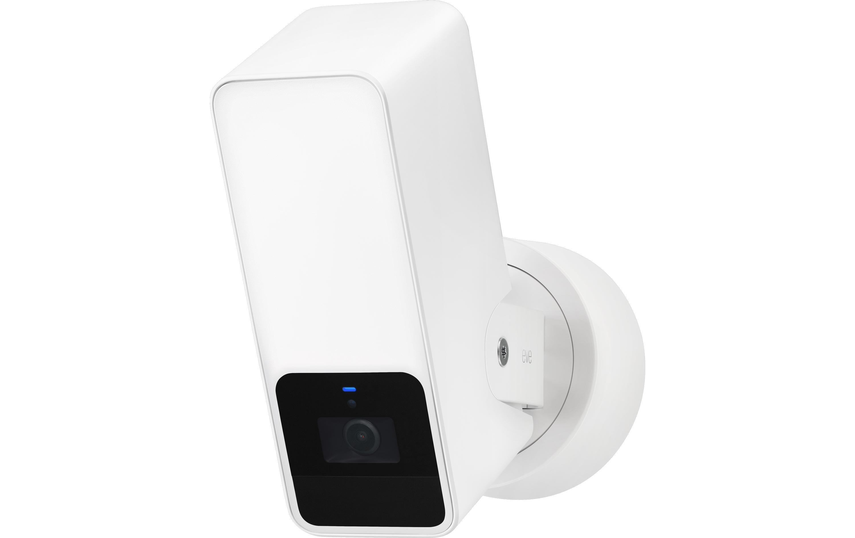 Eve Outdoor Cam Weiss<br>Smarte Aussenkamera mit Flutlicht