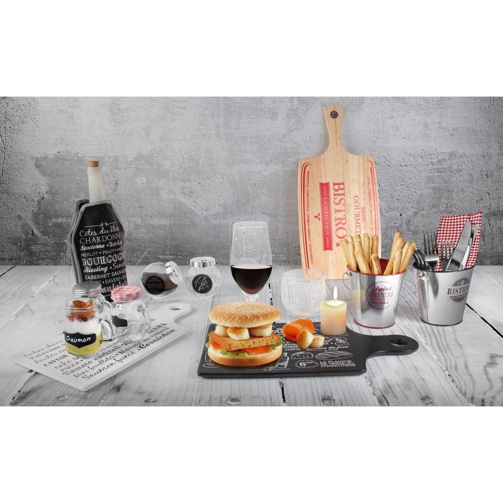 SEAU DE TABLE EN METAL 10.5X7.6X10.2CM