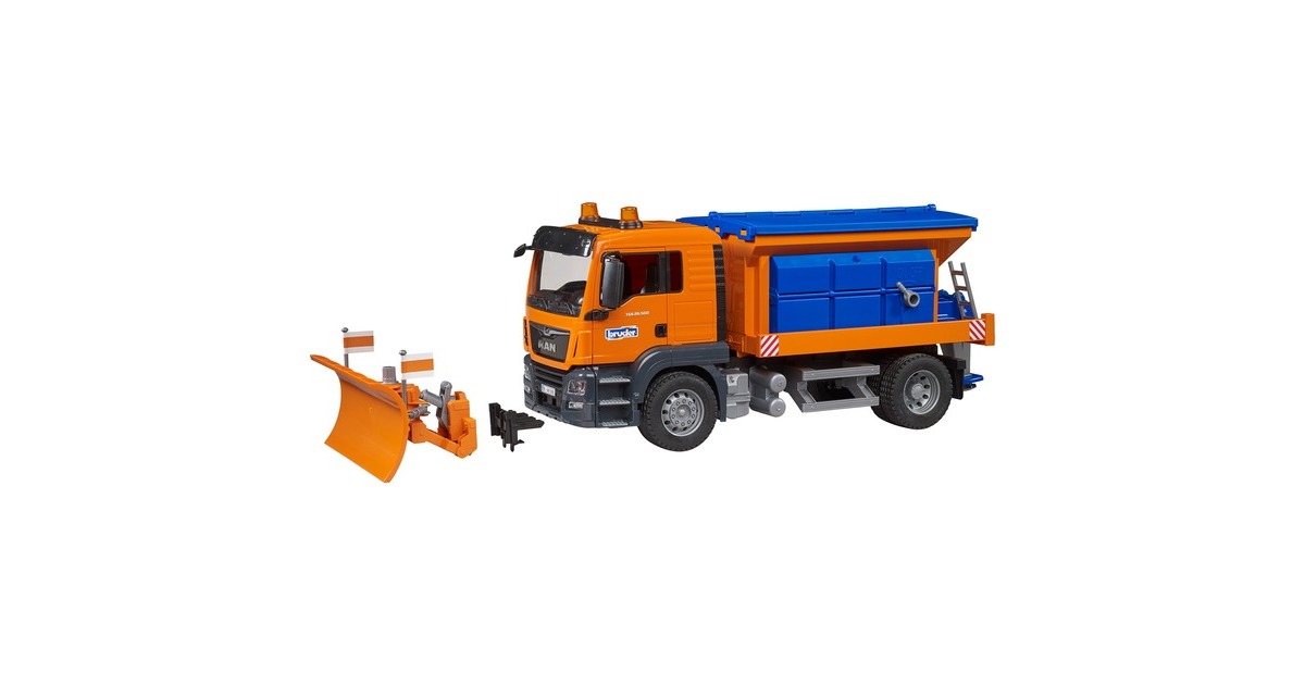 bruderMAN TGS winterdienst met sneeuwschuiver Modelvoertuig  (03785)