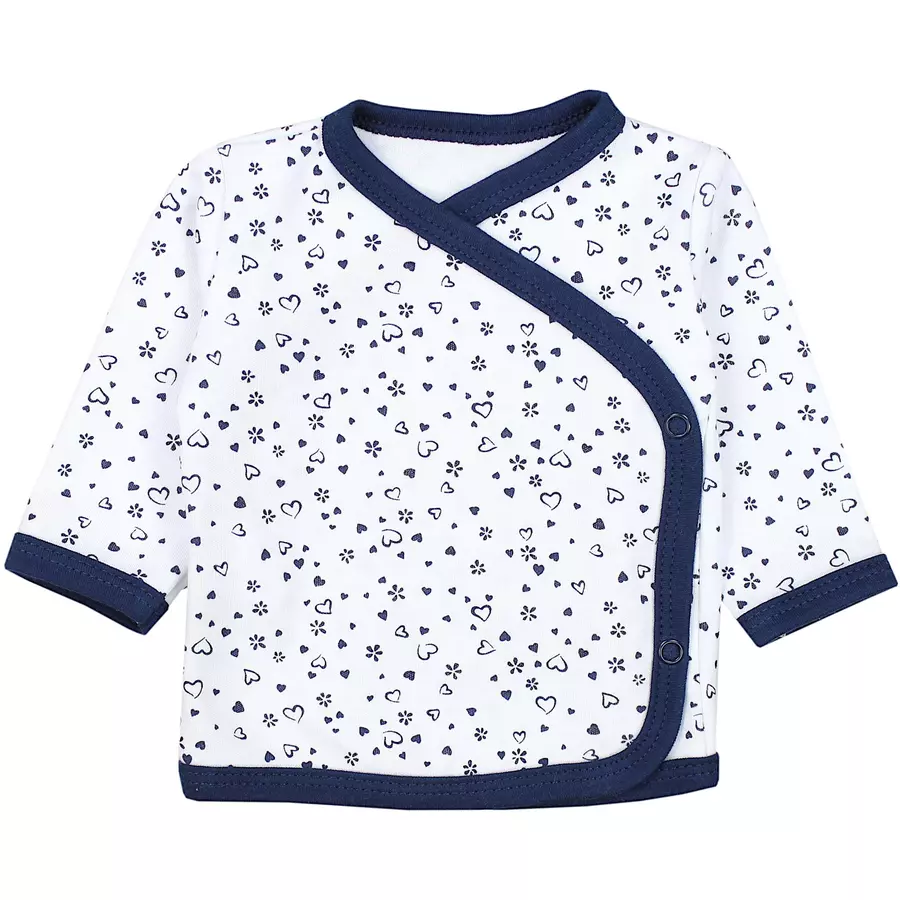 TupTam Baby Langarm Wickelshirt 5er Set rosa Modell 1