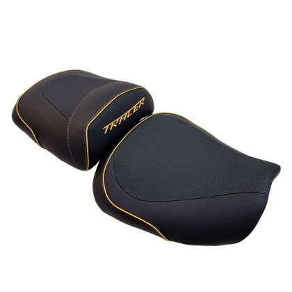 Selle confort Bagster Ready luxe - Noir / Jaune