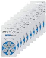 Power One PowerOne 675 / PR44 / Blauw gehoorapparaat batterij 60 stuks