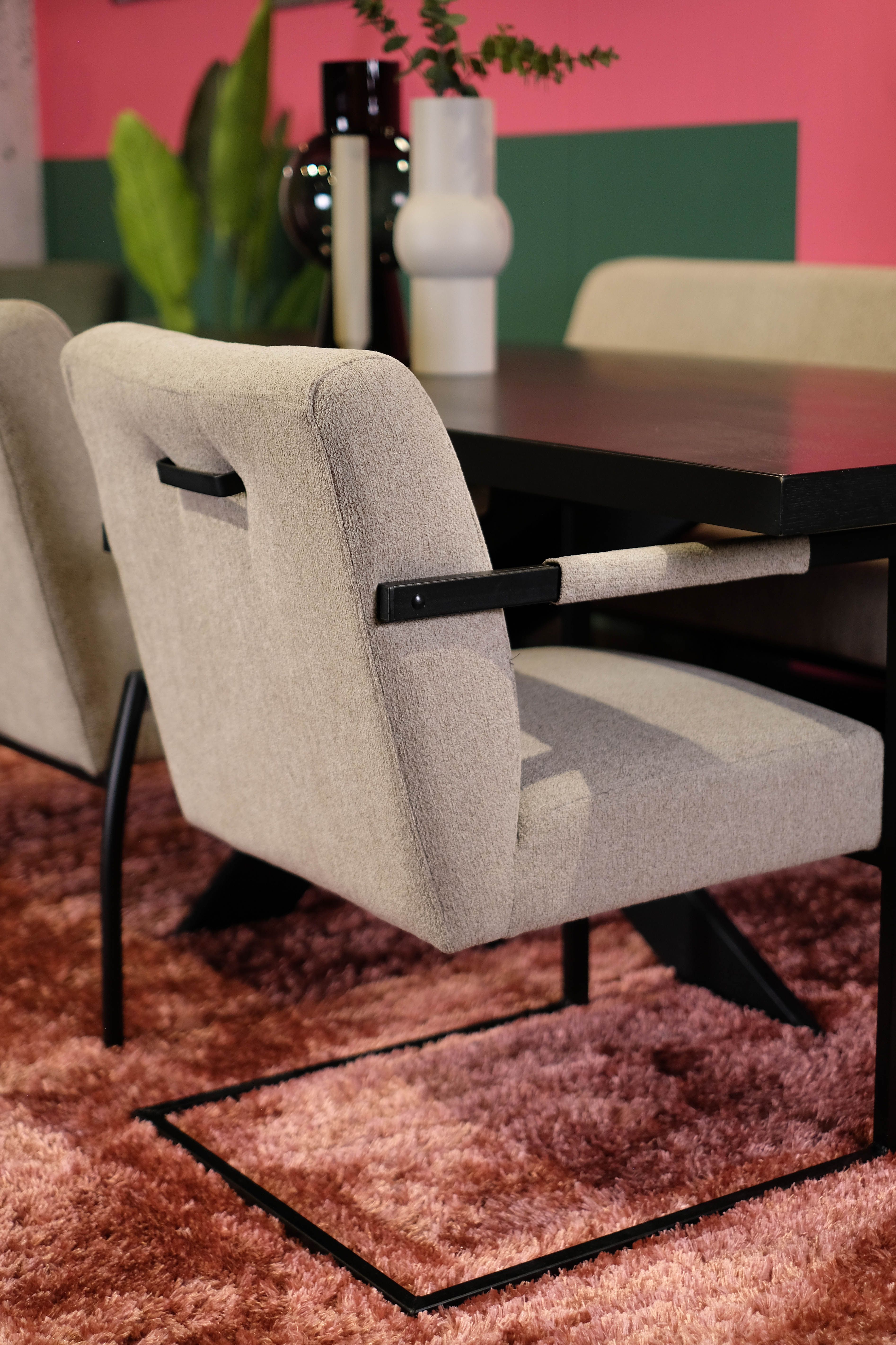 Eetfauteuil Duuk B55 x D67 x H86 cm