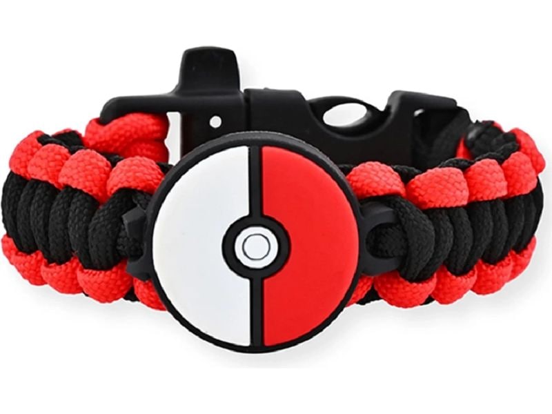 Waldmeier LCD Uhr Geschenkset Pokémon Gelb/Rot/Schwarz Leuchtende Kinderuhr mit digitaler Anzeige