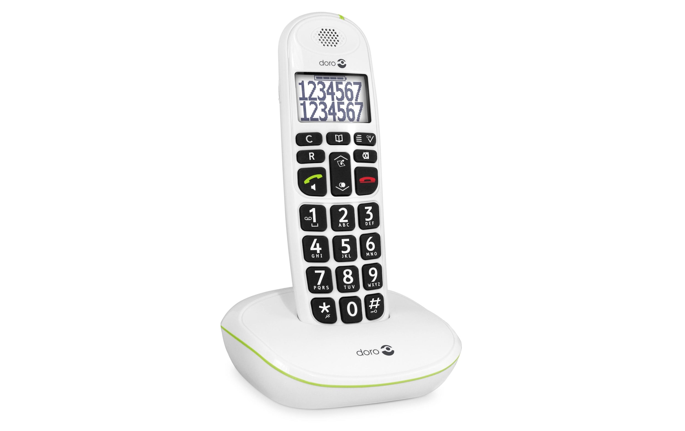 Doro Schnurloses DECT-Telefon »Doro PhoneEasy110 Duo weiss« ( )