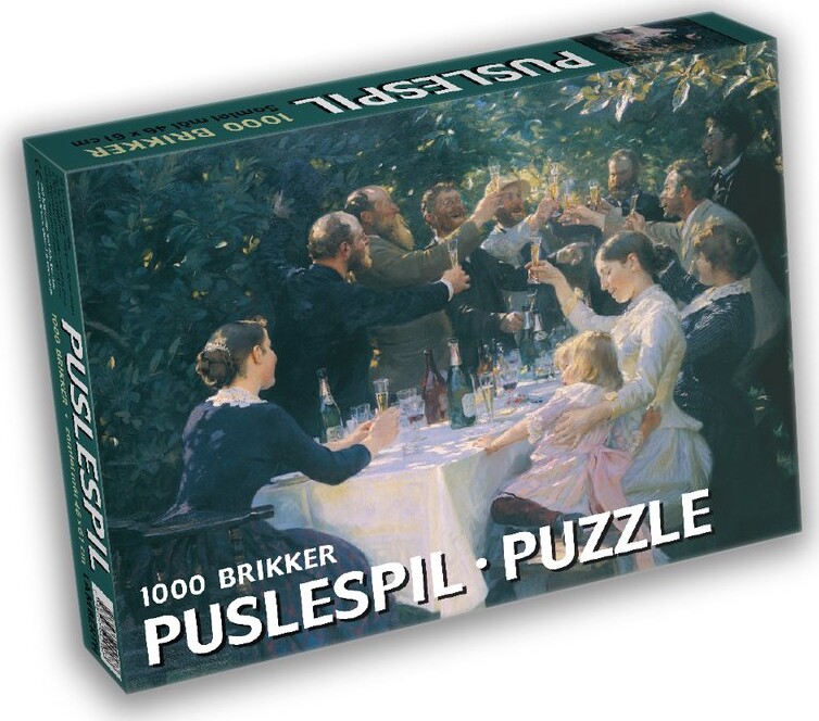 Skagen - Puslespil Med 1000 Brikker - P.S. Krøyer - Hip Hip Hurra