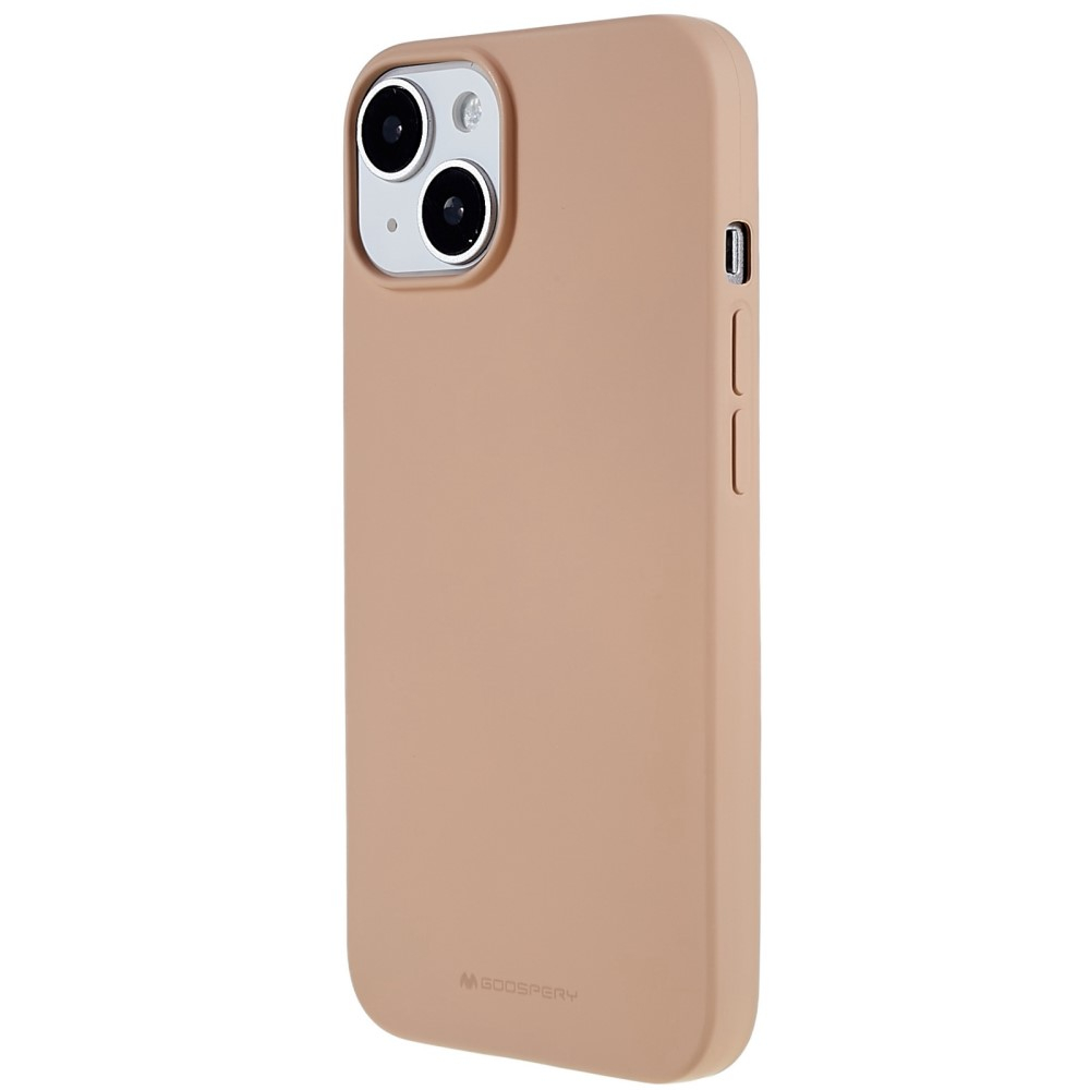 Mercury Goospery - iPhone 14 Gummi Case Hülle - Hellrosa (Matt)