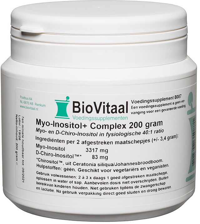 VeraSupplements Myo-Inositol+ Complex 200 Gram