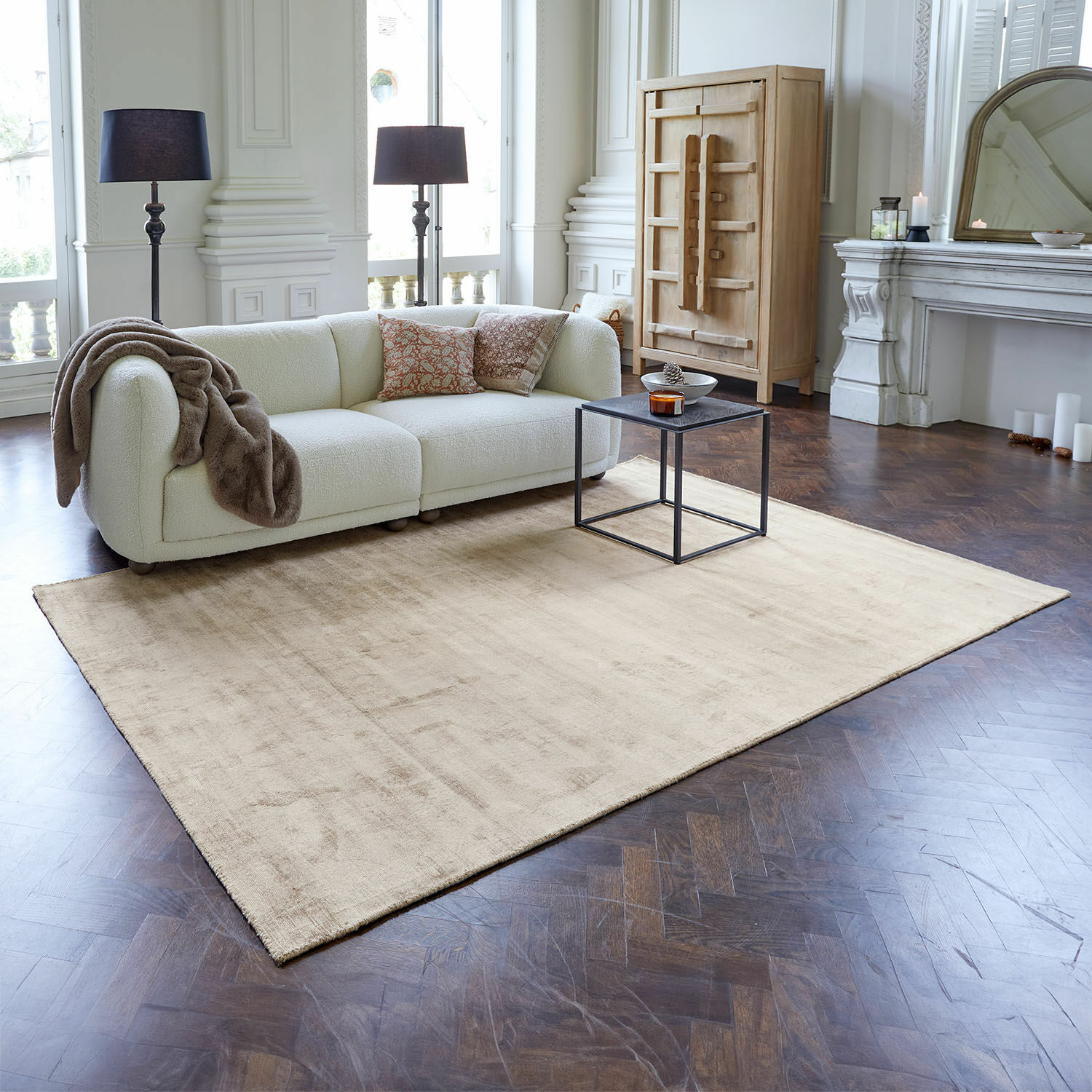 Teppich Mariselle 140x200 cm | creme
