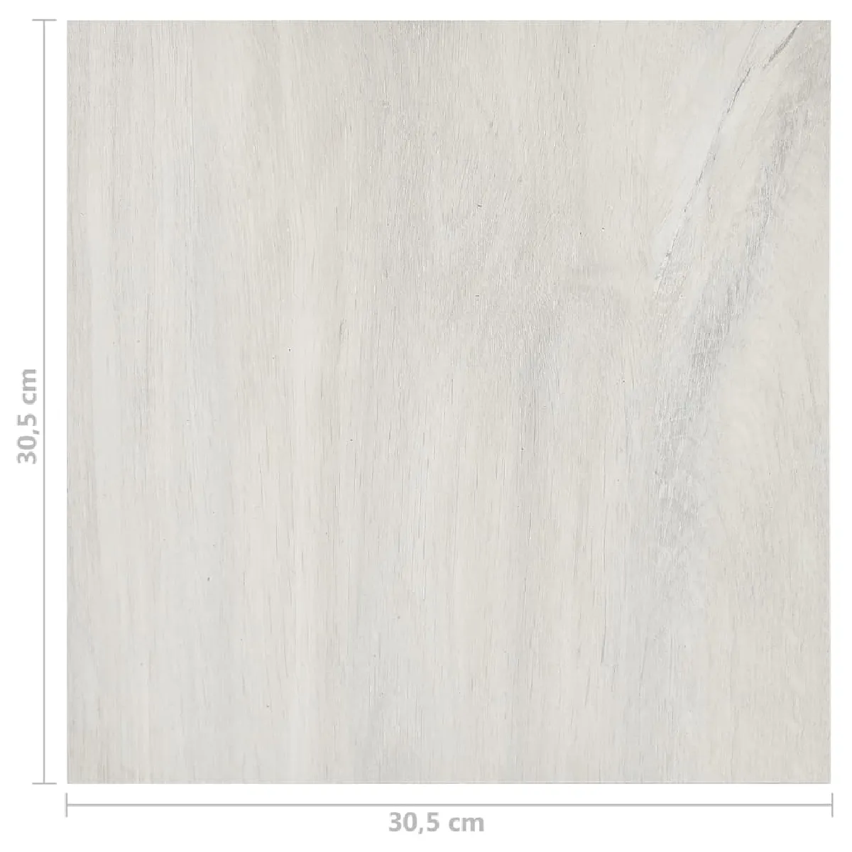 vidaXL Dalles de plancher autoadhésives 20 pcs crème