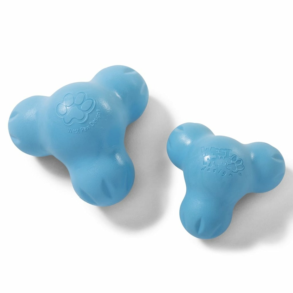 Jouet pour chiens avec zogoflex tux aqua bleu s
