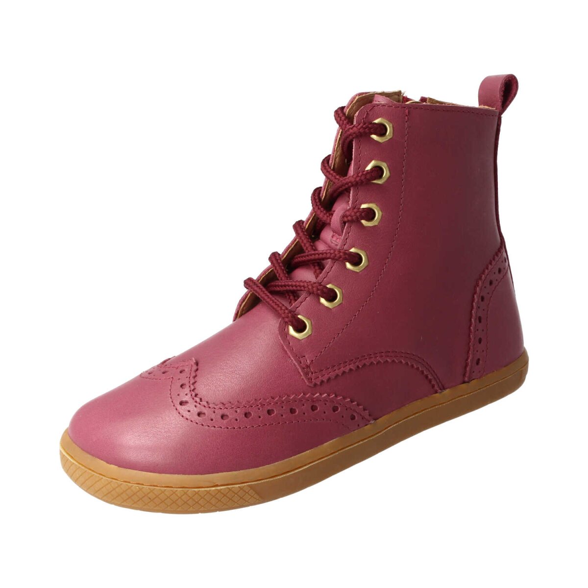 WL4210-1 wine red LET`S ROCK nappa leather laces Weite/W