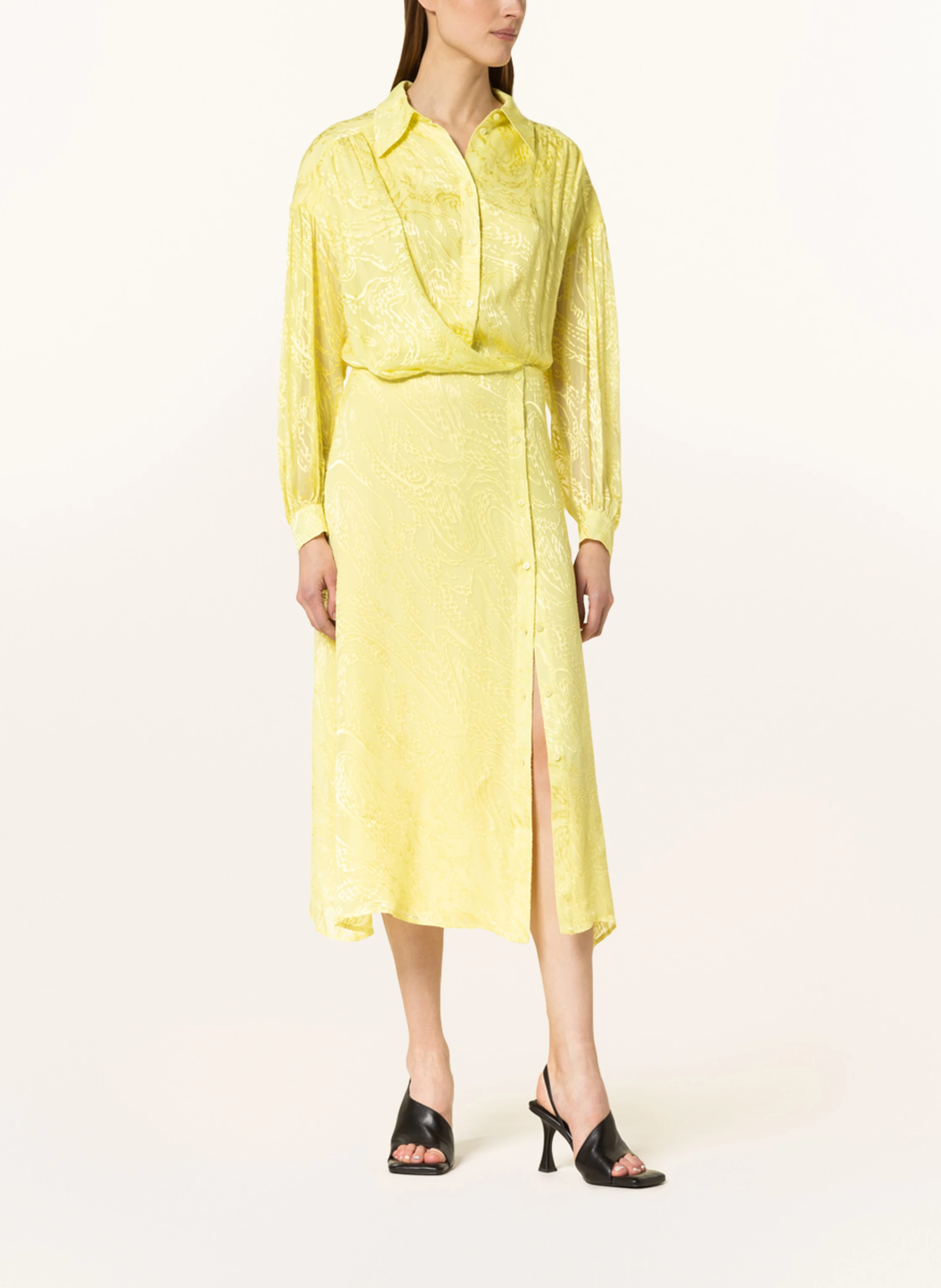 Lala Berlin Hemdblusenkleid DIJAN mit Seide
