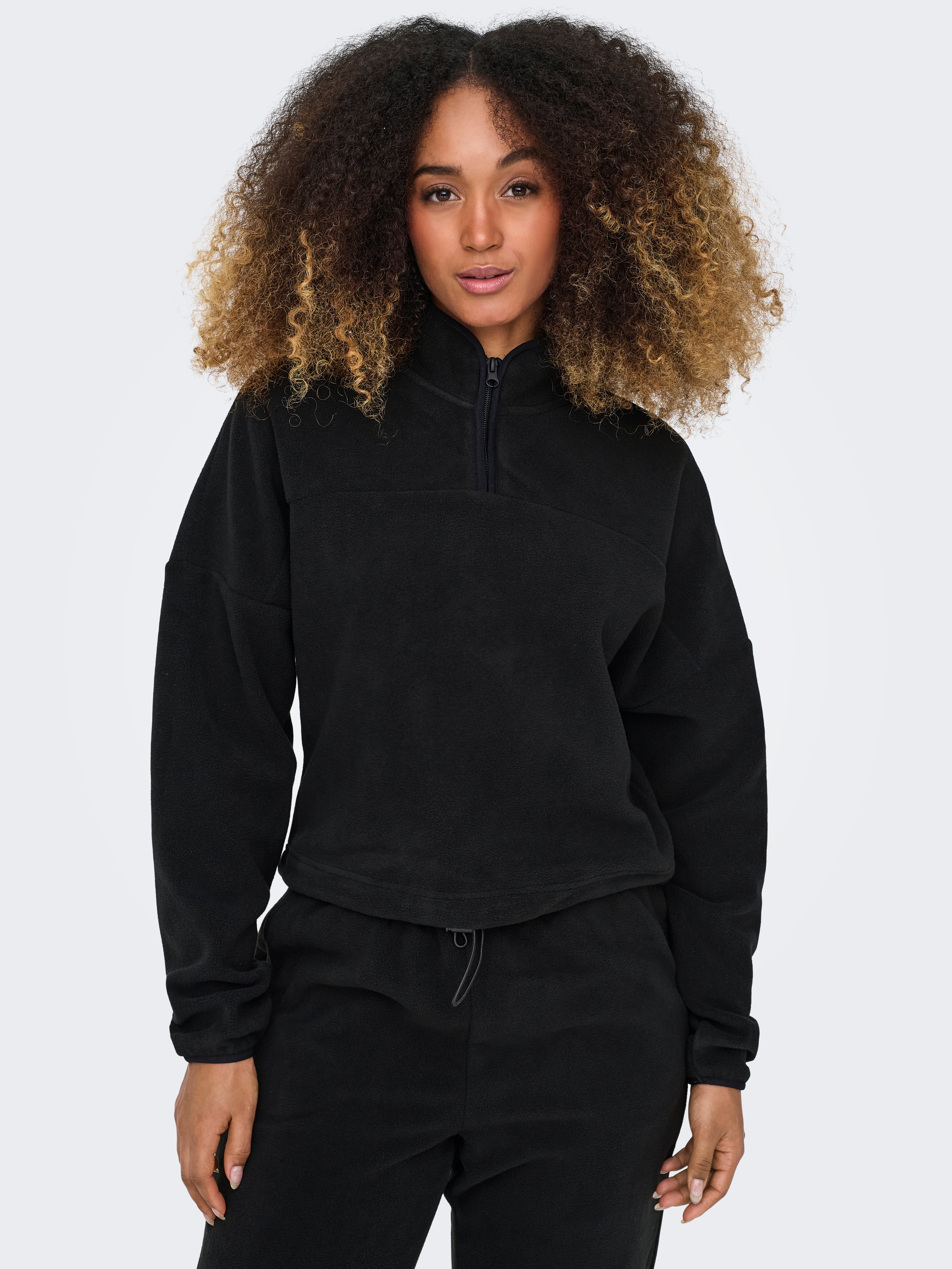 ONPFLEE fleece Sweatshirt Black
