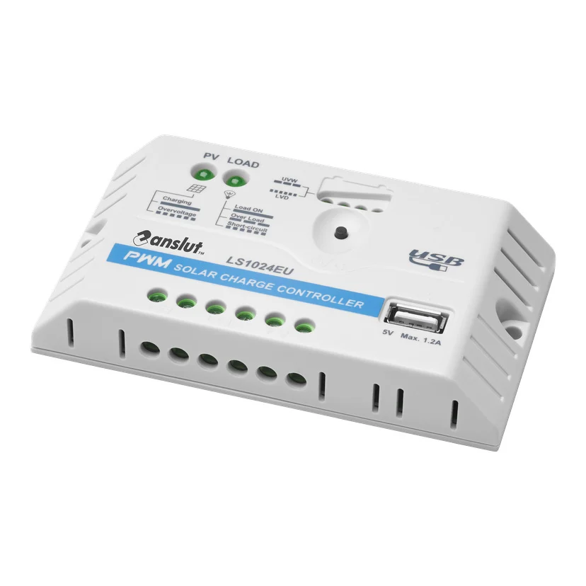 Solcelleregulator 10 A 12 V
