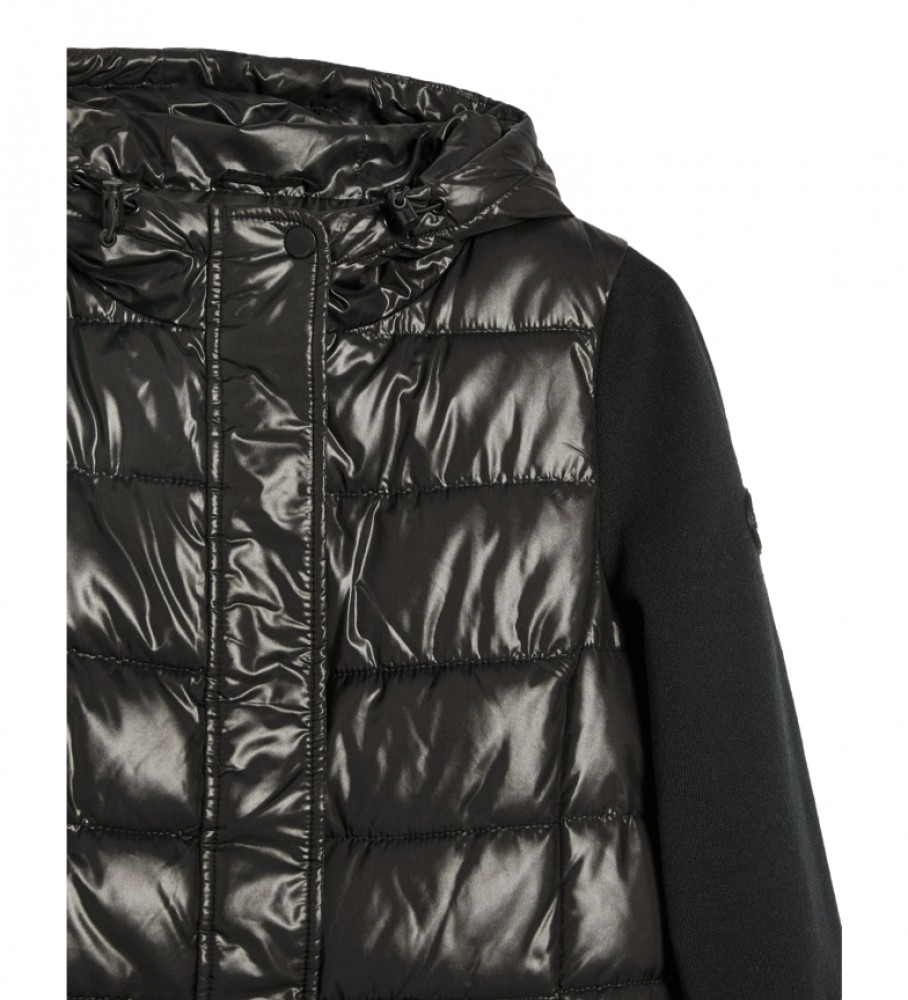 Jaqueta puffer preta da Pepe Jeans