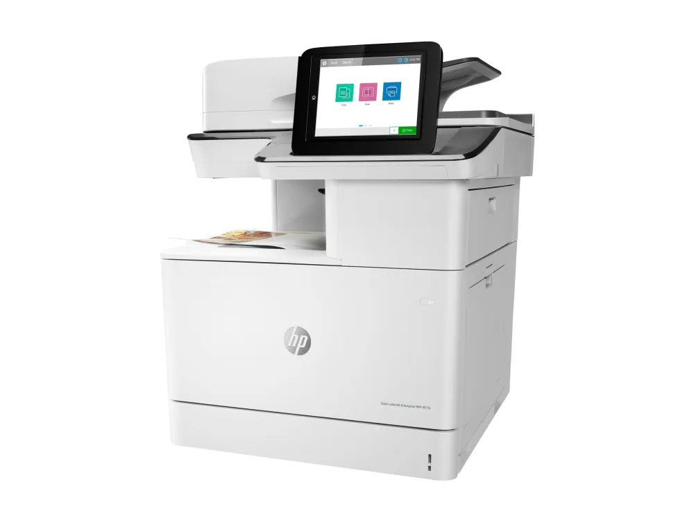 HP Color LaserJet Enterprise MFP M776dn - Multifunktionsprinter - farve - laser - 297 x 864 mm (original) - A3 (medie) - op til 46 spm (kopiering) - op til 46 spm (udskriver) - 650 ark - USB 2.0, Gigabit LAN, USB 2.0 vært