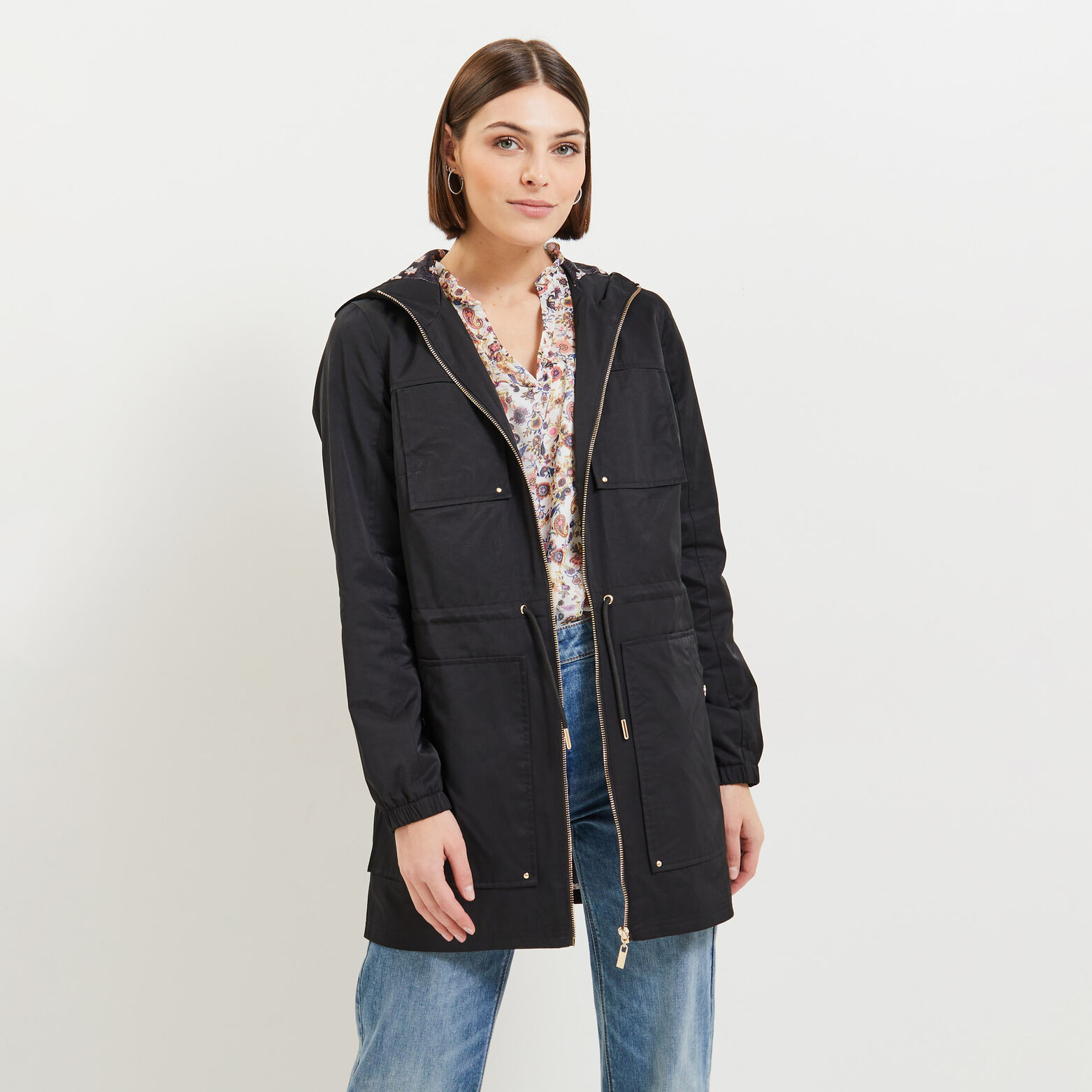 Manteau parka femme
