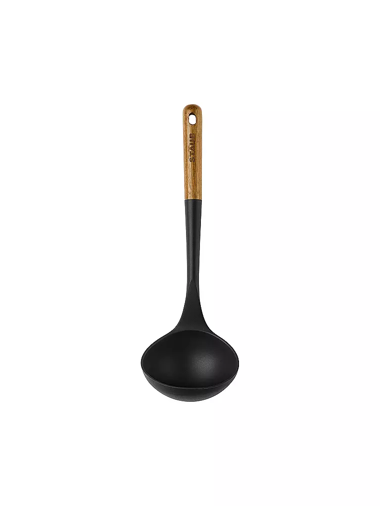 STAUB Suppenkeller 31cm Akazie / Silikon braun