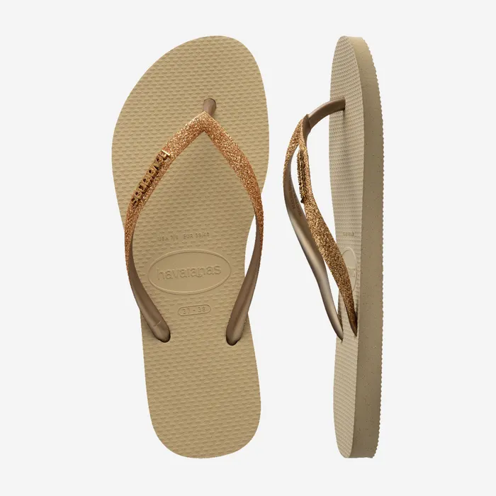 Havaianas Slim Glitter II Teenslippers Junior