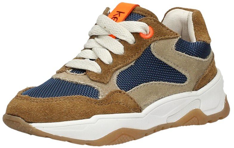 Keq Sneakers Laag cognac