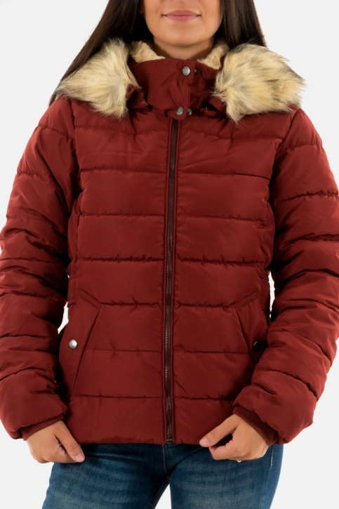 blousons et vestes only new camilla fur spiced apple