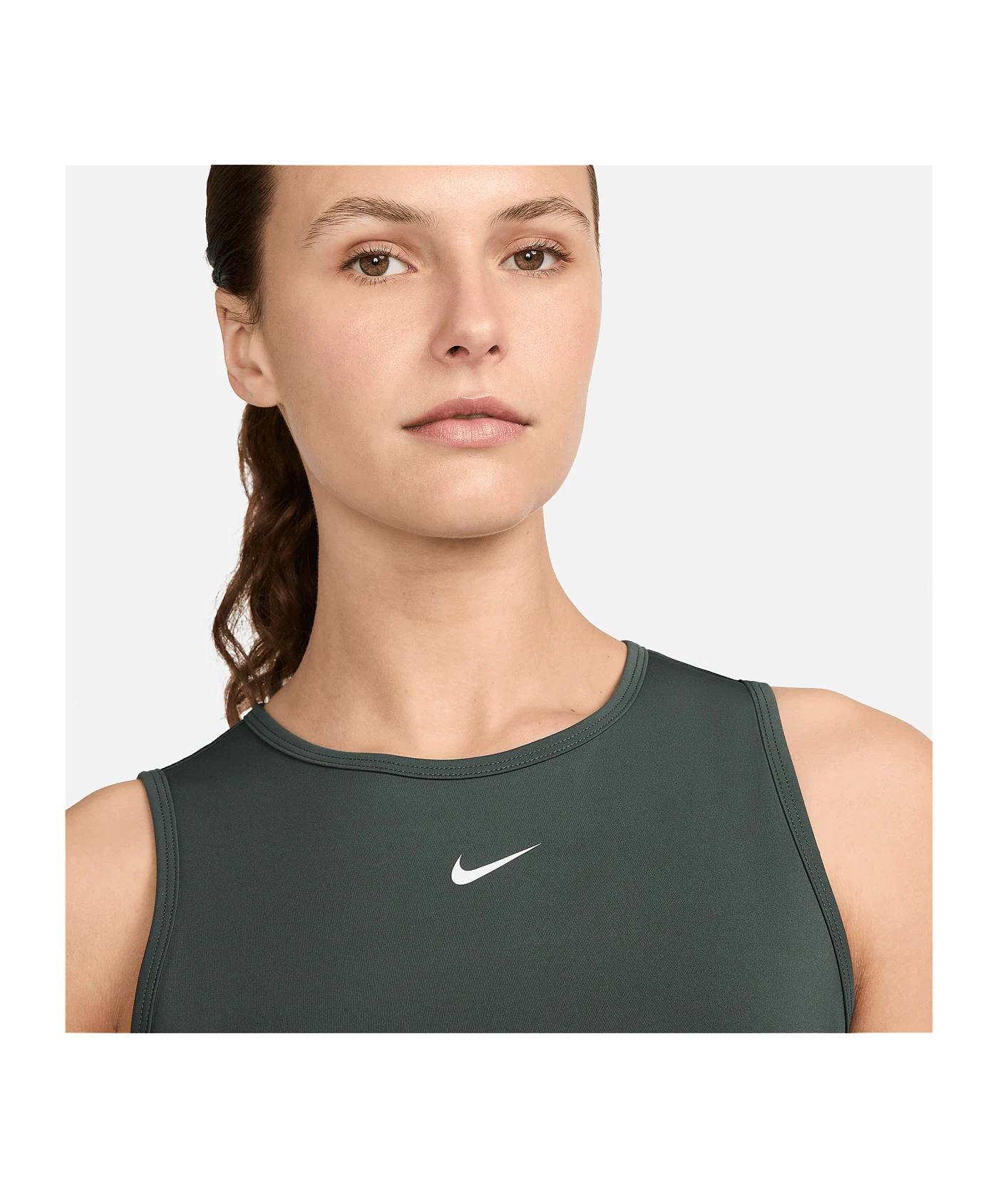 Nike Pro 365 Crop Tanktop Damen Grün F338