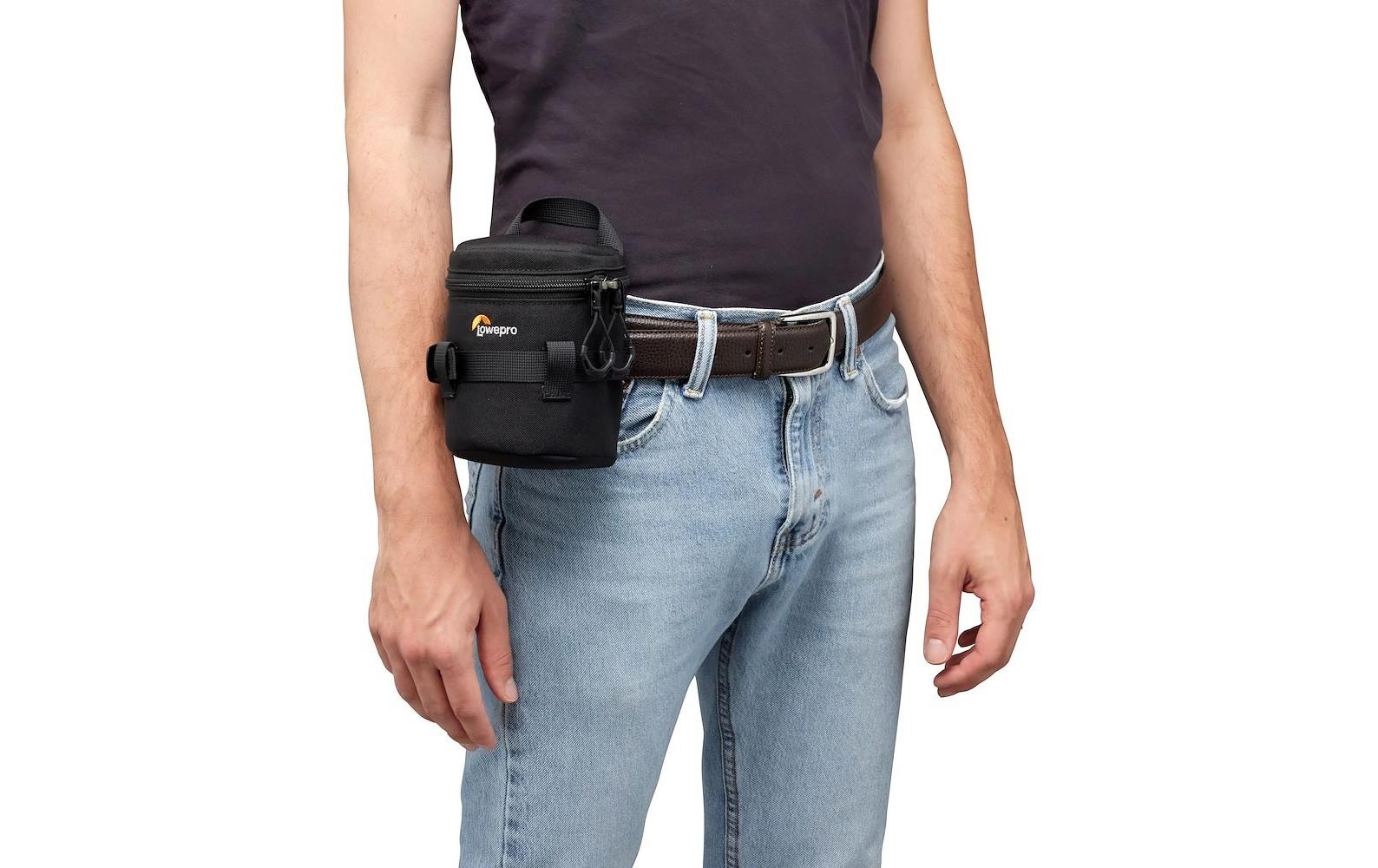 Objektivtasche ProTactic LCS 9 x 13 IIIGepolsterte Tasche mit Zurrgurt für Objektive mit bis zu 9 cm Durchmesser und 13 cm Länge