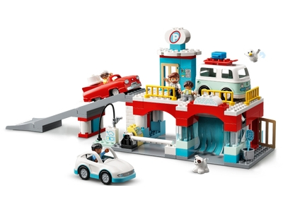 LEGO Parkeergarage en wasstraat (10948)