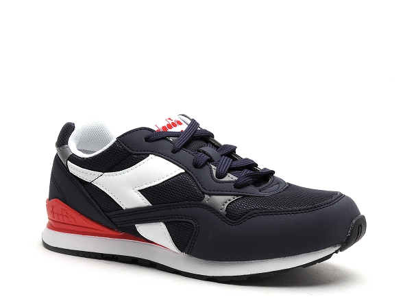 Diadora basses enfant n 92 gs bleu