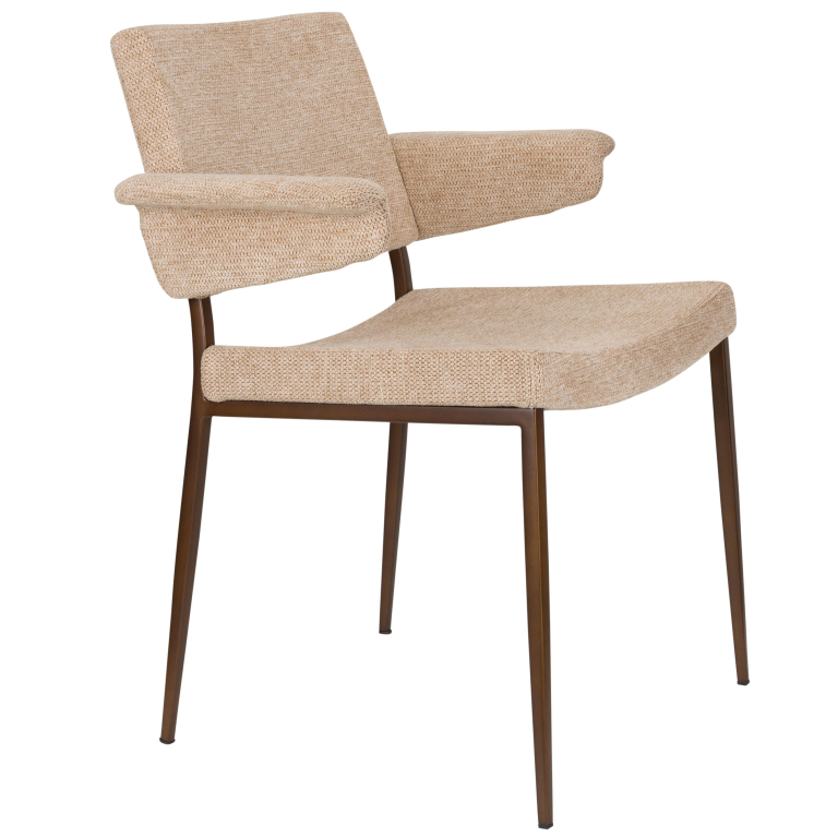 Dutchbone Portland stoel beige_1