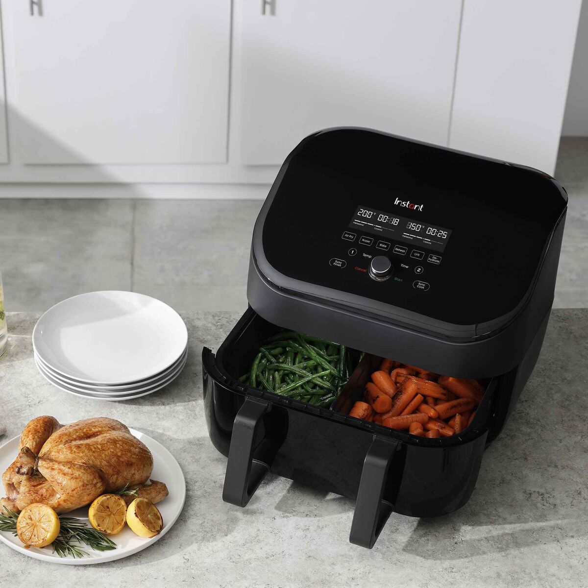 Vortex VersaZone Dobbel airfryer, 8,5 liter