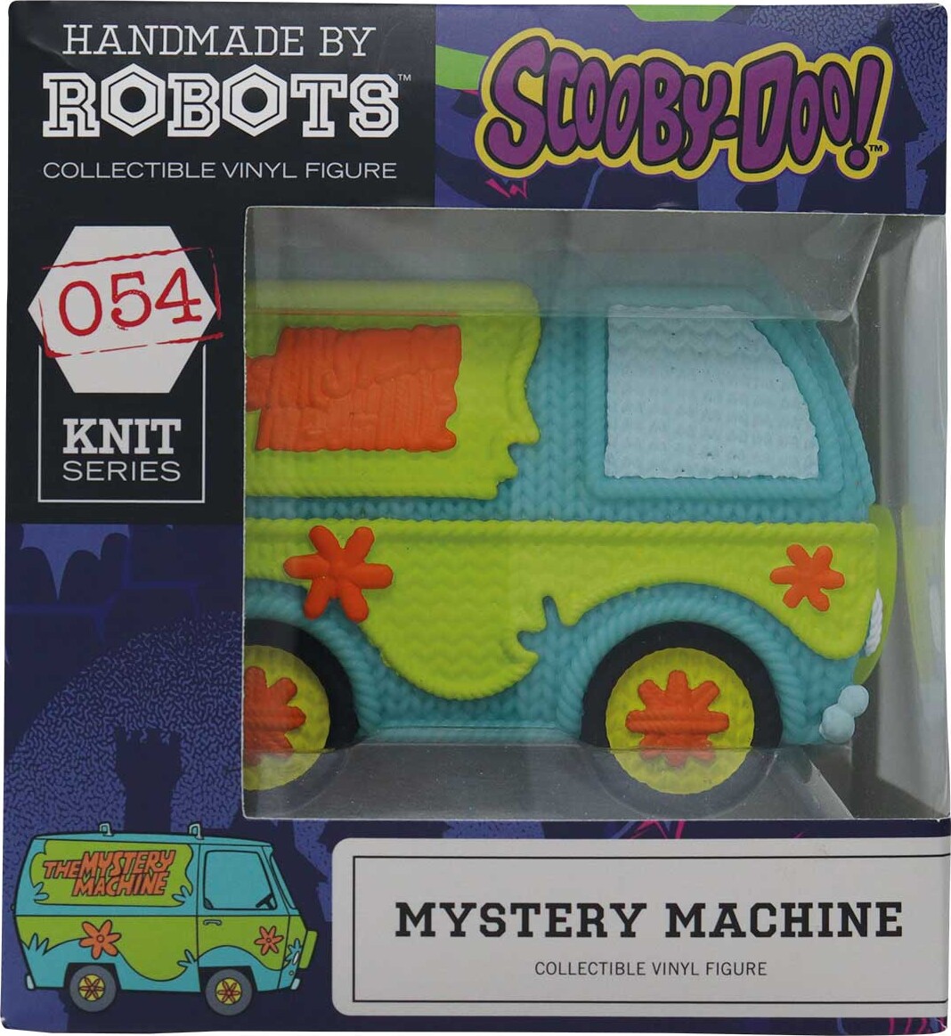 Scooby-Doo Figur - Mystery Machine - Knit - Handmade By Robots - 13 CM Vinyl Figure