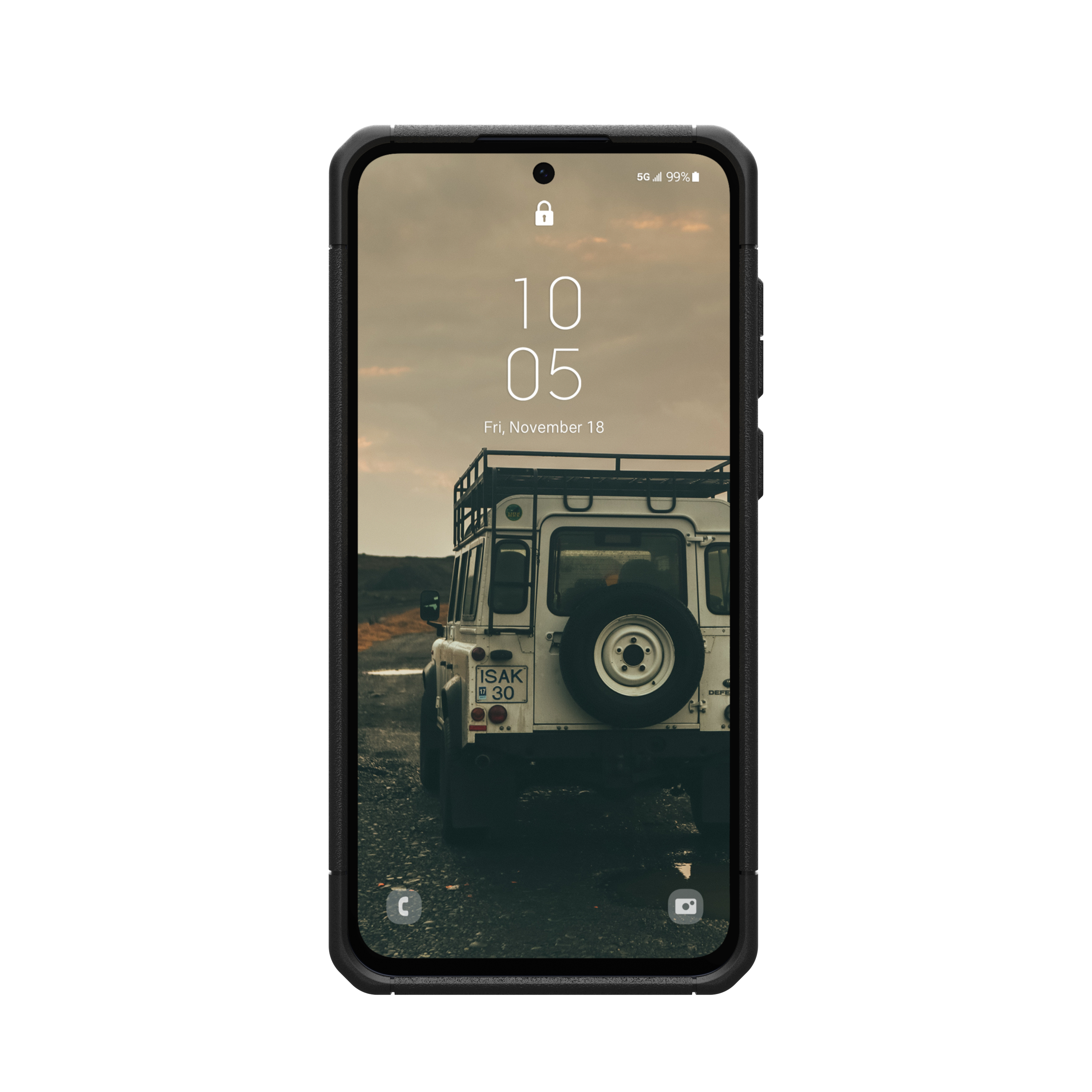 Samsung Galaxy A55 Schutzhülle Scout (214450114040) - Schwarz