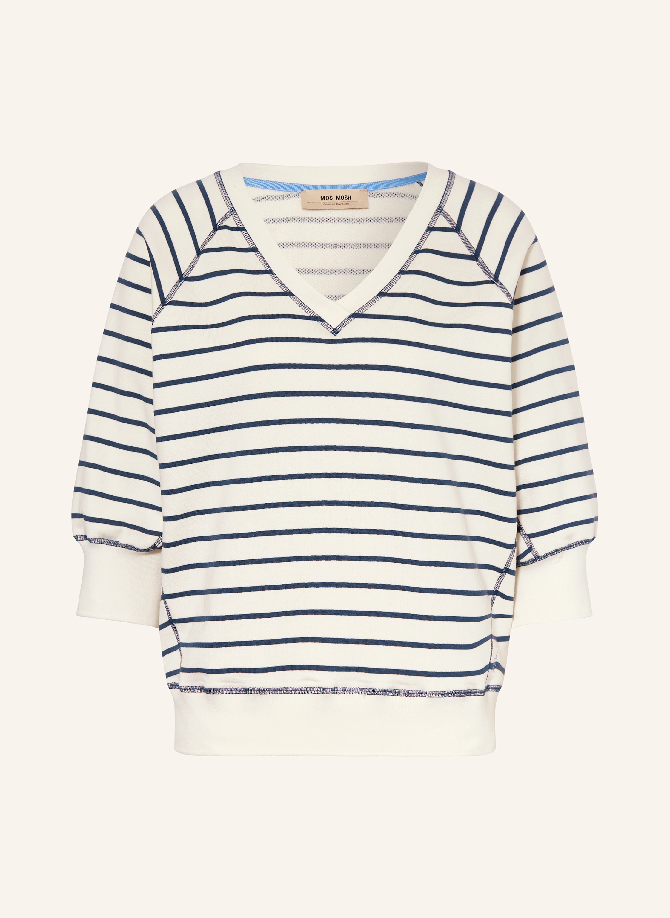 MOS MOSH Sweatshirt mit 3/4-Arm