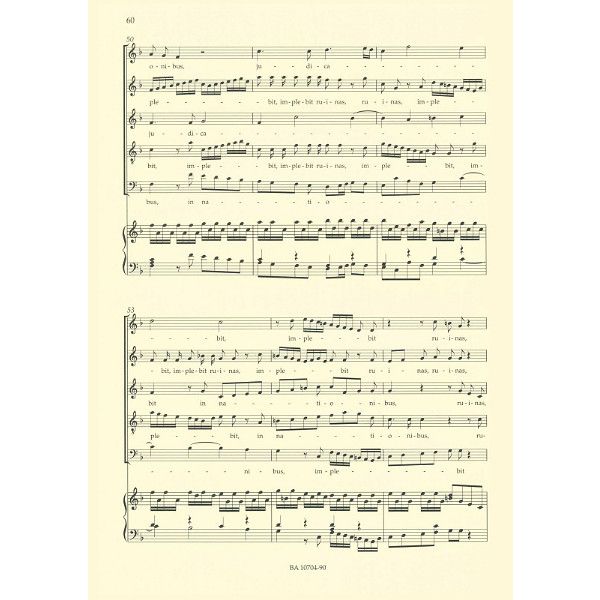 Bärenreiter Händel Dixit Dominus